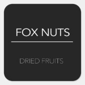 Pantry Labels Stickers (Voorkant)