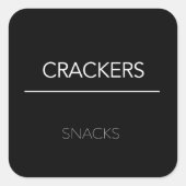 Pantry Labels Stickers (Voorkant)