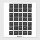 Pantry Labels Stickers (Vel)