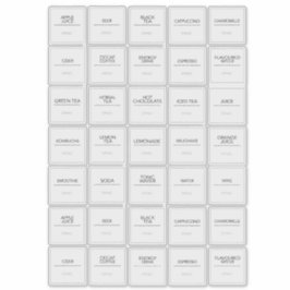 Pantry Labels Stickers