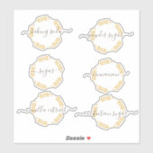 Pantry Organisatie Bakken Canister Jar Sticker (Vel)