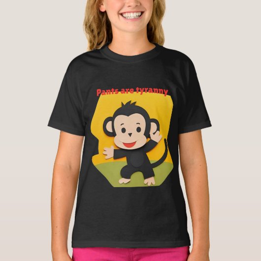 Pants are tyranny t-shirt (Voorkant)