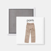 Pants koelkast Magnet (Voorkant / Achterkant)