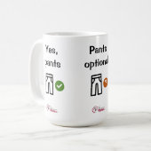 Pants Koffiemok (Voorkant links)