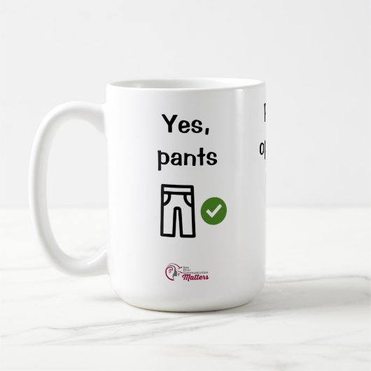 Pants Koffiemok (Links)