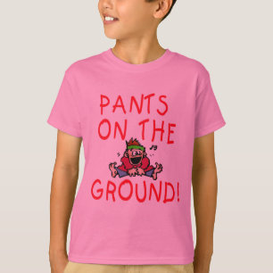 Pants op het shirt Ground T en Apparel