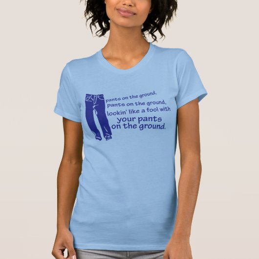 Pants op het Shirt op de grond (Voorkant)