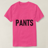 PANTS T-SHIRT (Design voorkant)