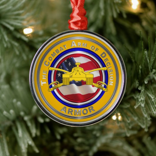 pantser metalen ornament (Boom)