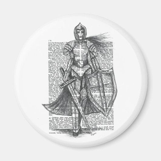 Pantser omhoog magneet (Voorkant)