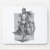 Pantser omhoog Muismat (Voorkant)