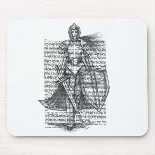 Pantser omhoog Muismat (Voorkant)