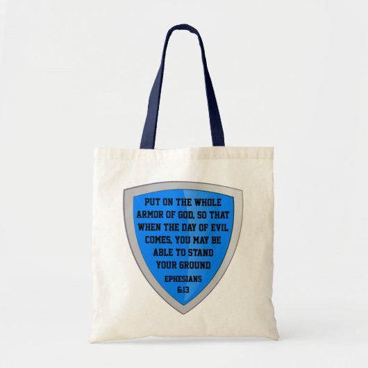 pantser van de zak van de God Tote Bag (Voorkant)