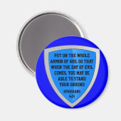 pantser van God magneet (Voorkant / Achterkant)