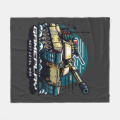 Pantsergevechten: games op het volgende niveau fleece deken (Voorkant (Horizontaal))