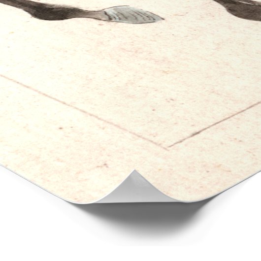 pantserhelm, Samurai op horseback Poster (Hoek)