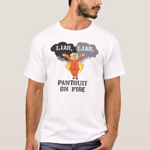 Pantsuit aan brand t-shirt