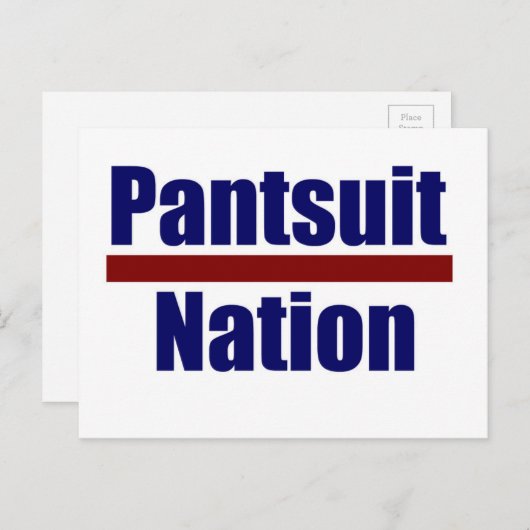 Pantsuit Nation Briefkaarten (Voorkant / Achterkant)