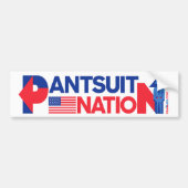 Pantsuit Nation Bumpersticker (Voorkant)