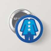 Pantsuit Nation Pride Button (Voorkant /achterkant)