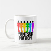 Pantsuit nation Rainbow Women Koffiemok (Links)