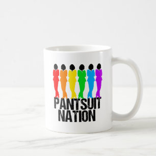 Pantsuit nation Rainbow Women Koffiemok