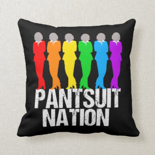Pantsuit nation Rainbow Women Kussen