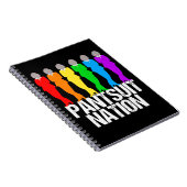 Pantsuit nation Rainbow Women Notitieboek (Rechterzijde)