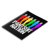 Pantsuit nation Rainbow Women Notitieboek (Linkerzijde)