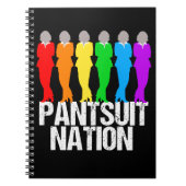 Pantsuit nation Rainbow Women Notitieboek (Voorkant)