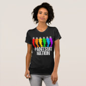 Pantsuit nation Rainbow Women T-shirt (Voorkant volledig)