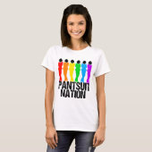 Pantsuit nation Rainbow Women T-shirt (Voorkant volledig)