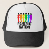 Pantsuit nation Rainbow Women Trucker Pet (Voorkant)