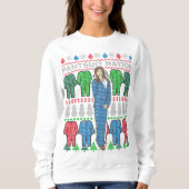 Pantsuit Nation Ugly Christmas Sweater (Voorkant)