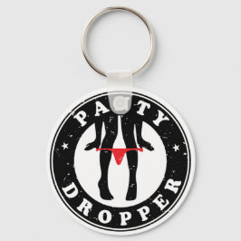 Panty Dropper Custom-Cut Vinyl Sticker Sleutelhanger