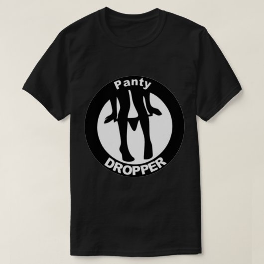 Panty Dropper Sticker T-shirt (Design voorkant)