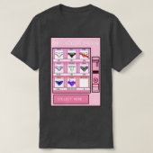 Panty Vending Machine T-shirt (Design voorkant)