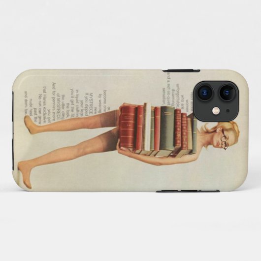  Pantyhose AD Books Iphone Case (Achterkant (horizontaal))