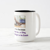 Pantyhose: KoffieMok Tweekleurige Koffiemok (Voorkant rechts)