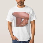 Pantyhose voor mannen T-shirt (Voorkant)
