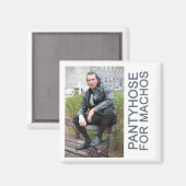 Panty's voor macho's magneet (Voorkant / Achterkant)