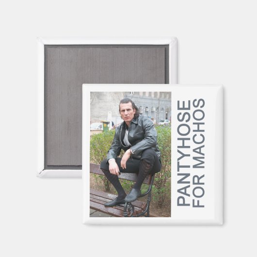 Panty's voor macho's magneet (Voorkant / Achterkant)
