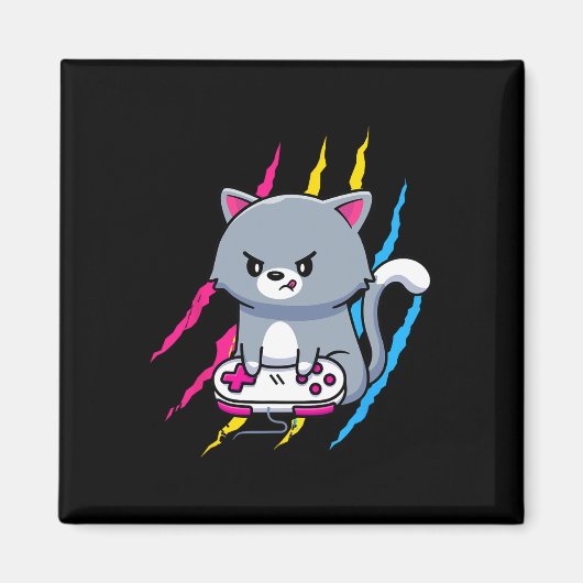 Panual Gaymer Geek Pride Lgbt Video Game Lover Gif Magneet (Voorkant)