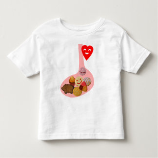PANza llena, corazón contento Kinder Shirts