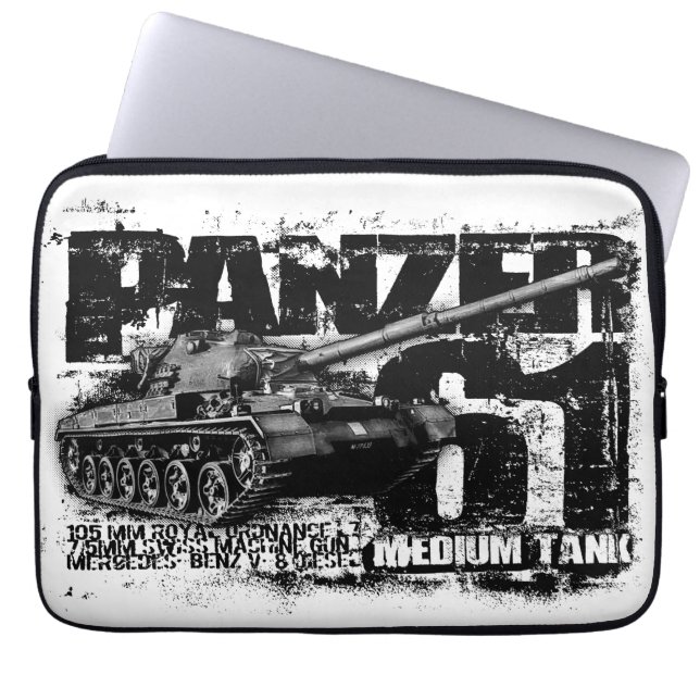 Panzer 61 Computer Sleeves (Voorkant)