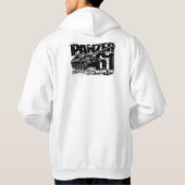 Panzer 61 Hoodie met capuchon (Achterkant)