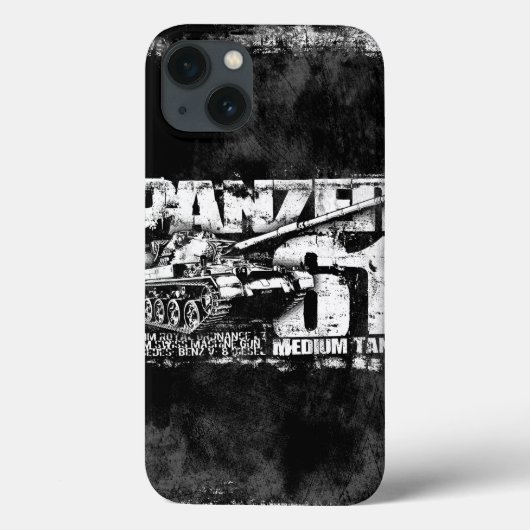 Panzer 61 iPad Mini Hoesjes (Achterkant)