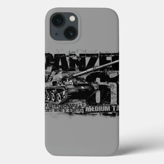 Panzer 61 iPad Mini Retina Hoesje (Achterkant)