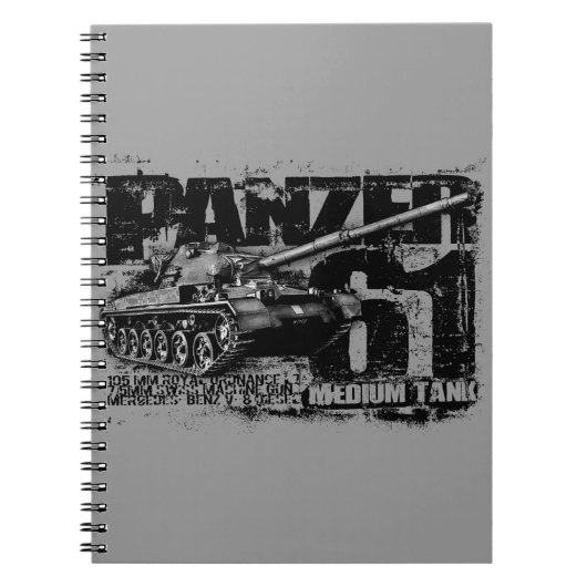 Panzer 61 Noot Boeken Notitieboek (Voorkant)