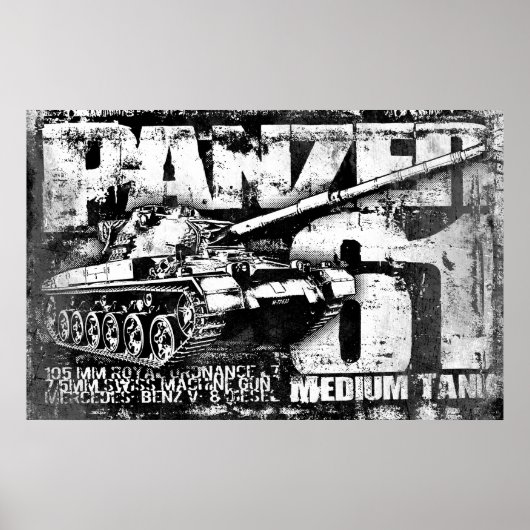 Panzer 61 Poster (Voorkant)